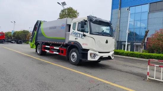 HOWO 4X2 Müllverdichter-LKW 12m3 Müllwagen zu verkaufen