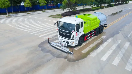 Agile Dongfeng 8X4 Reinigungskehrmaschine LKW mit vier