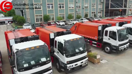 Fabrikversorgung FVR 4X2 10cbm 12cbm 14cbm Müllverdichter-LKW
