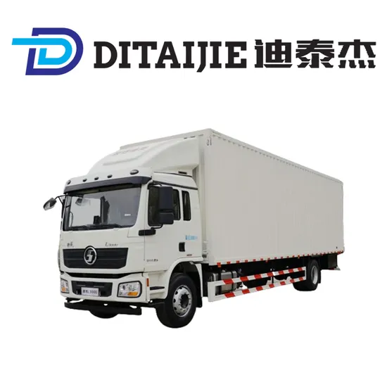 40 Cbm Kastenwagen Shacman L3000 LKW LKW 4X2 Shacman Fracht Lieferwagen LKW Sx1185