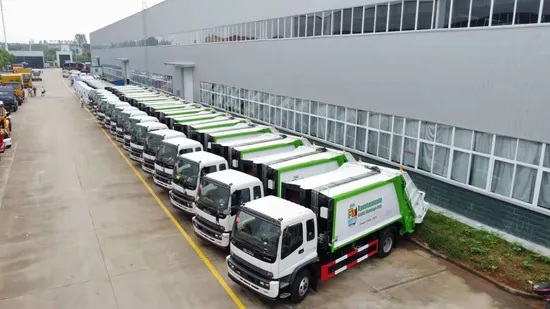 Sinotruk HOWO 4X2 6cbm 8cbm Abfallwirtschaftsfahrzeug Verdichter Müllwagen