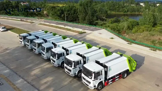 I Suzu 12 Cbm Hecklader-Müllwagen mit Verdichtungsfunktion für die Philippinen