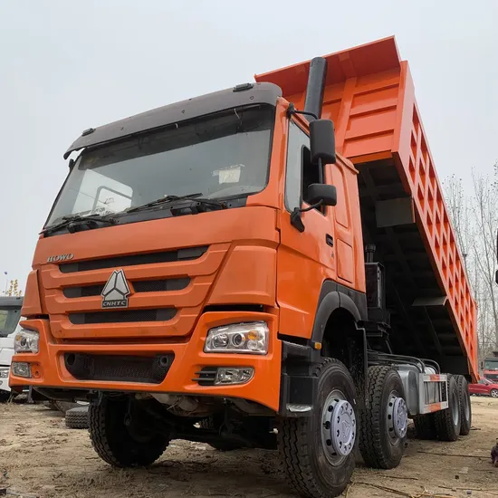12 Reifen HOWO 8X4 Gebrauchter Muldenkipper Euro2/3 50 Tonnen für den afrikanischen Markt Fabrikpreis