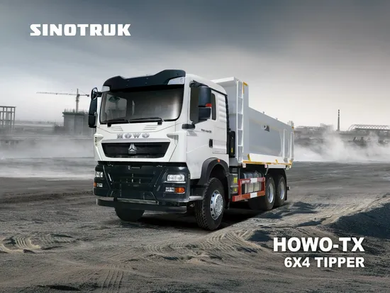 Sinotruk Muldenkipper 6X4 30 Tonnen Engineering Muldenkipper Bergbau Transport LKW
