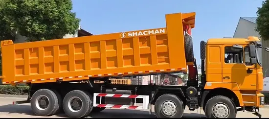 6X4 Shacman Sinotruk HOWO Muldenkipper Schwerlast-LKW Bergbau-LKW Sandtransport-LKW Kipper Kippladung Diesellieferung Gebrauchter Muldenkipper